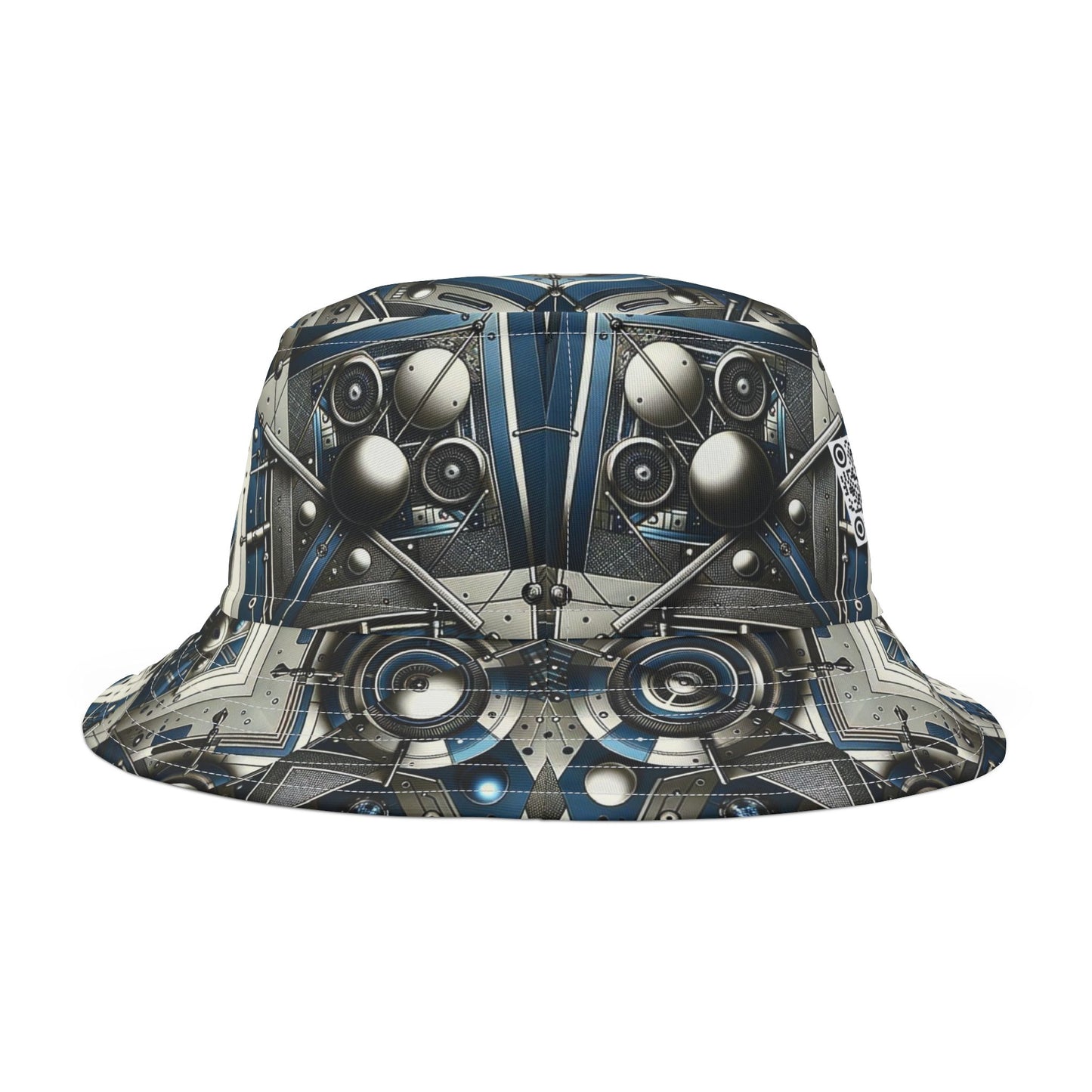 Tech Utility Fusion Tech-Forward Utility With a Futuristic Edge Bucket Hat - 8404 Design-63