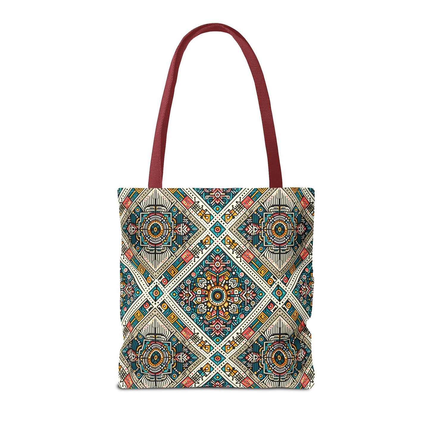 Cultural Fusion Tech Blend of Cultural Heritage With Tech-Inspired Elements Tote Bag - 8404 Design-64