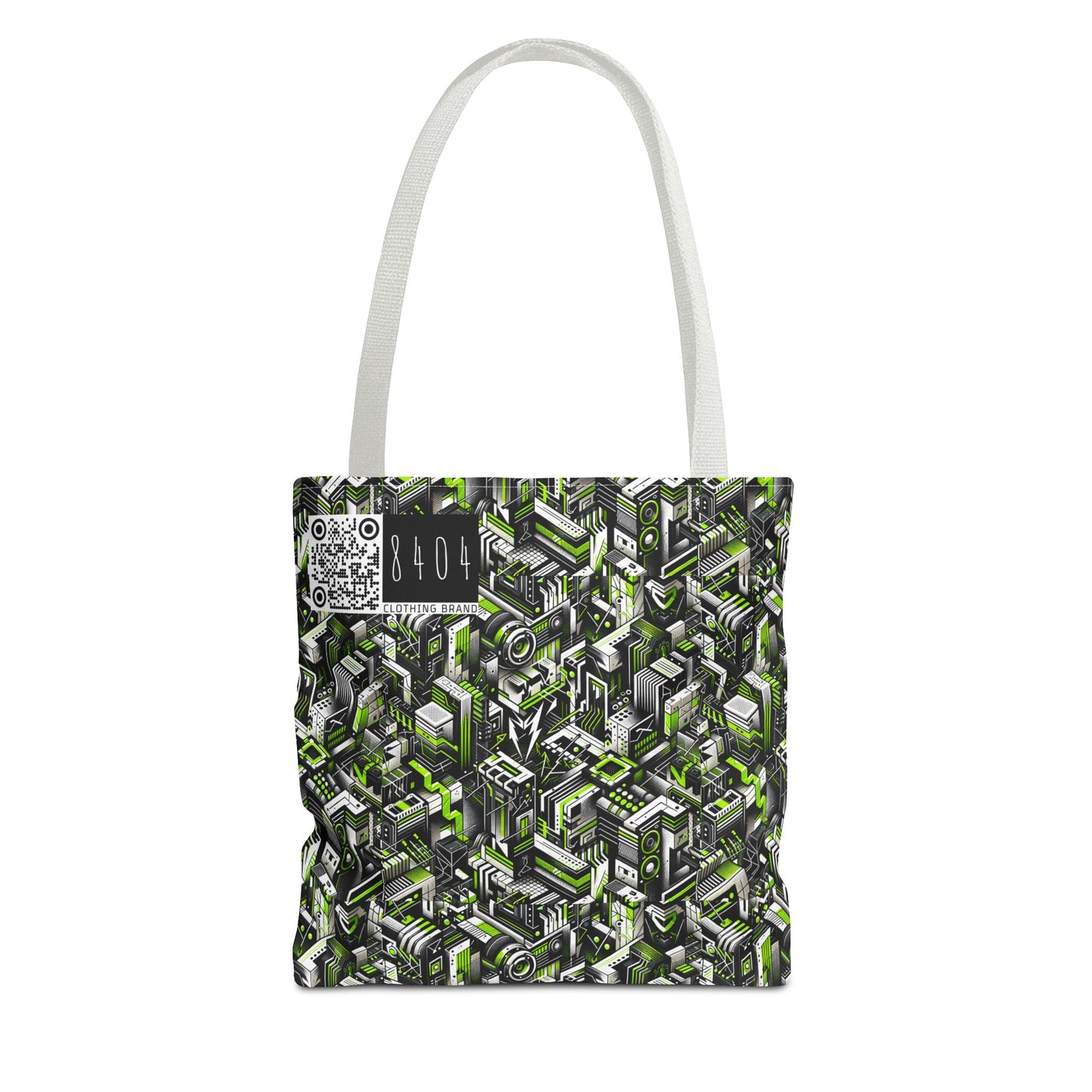 Graffiti Tech Fusion Bold Streetwear Fusion Tote Bag - 8404 Design-53