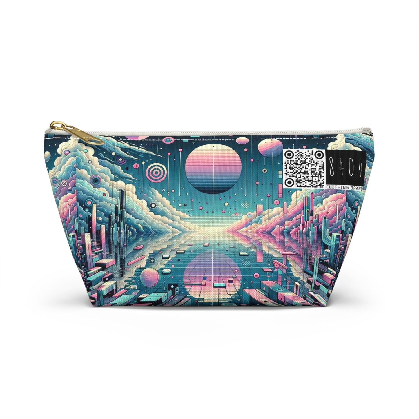 Digital Dreamscapes Digitally-Inspired Streetwear With a Dreamy, Surreal Twist Accessory Pouch W T-Bottom - 8404 Design-61