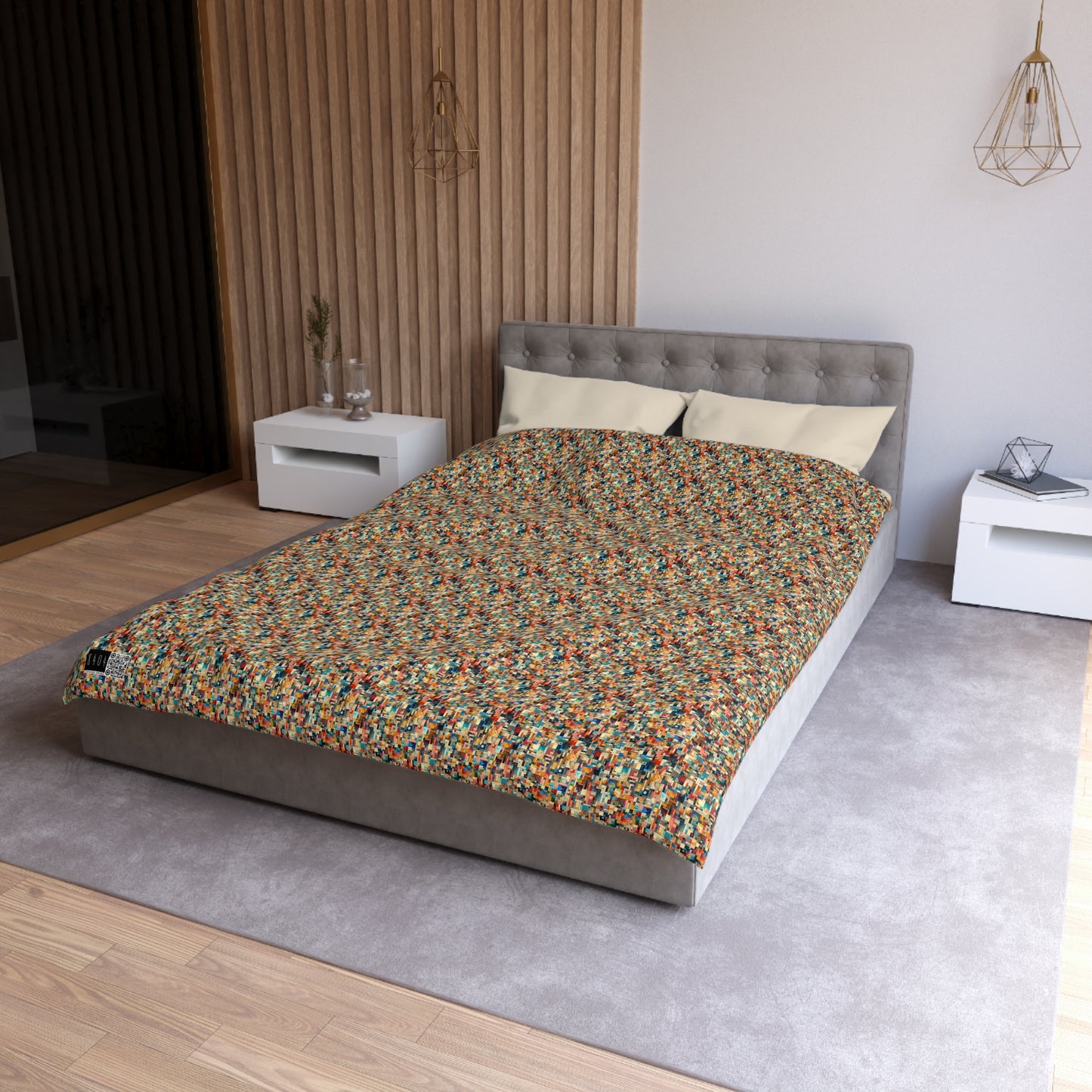 Digital Artistic Expression Artistic Streetwear Microfiber Duvet Cover - 8404 Design-46