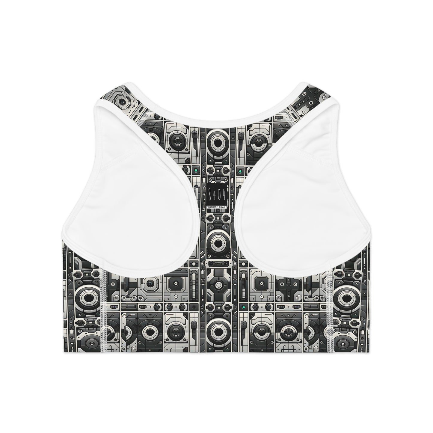 Tech Utility Aesthetics Tech-Forward Minimalism Sports Bra - 8404 Design-60