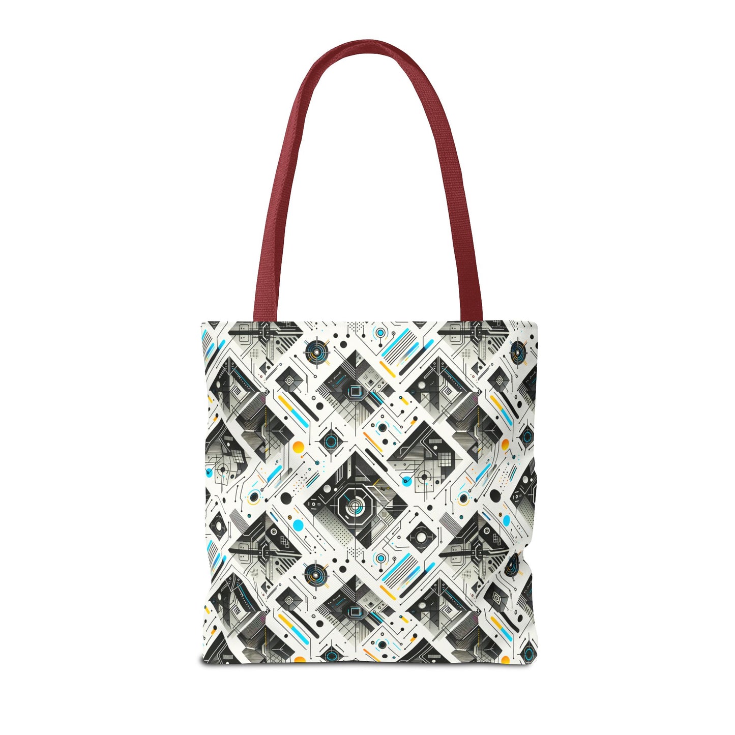 Tech Minimalism Minimalist Tech Tote Bag - 8404 Design-47