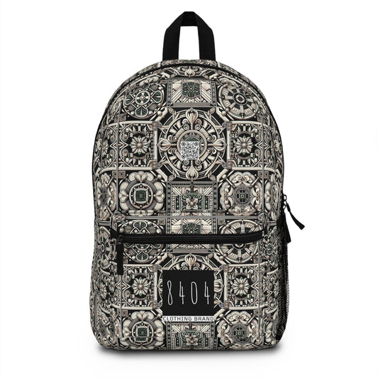 Cyber Garden Party Tech Garden Extravaganza Backpack - 8404 Design-45