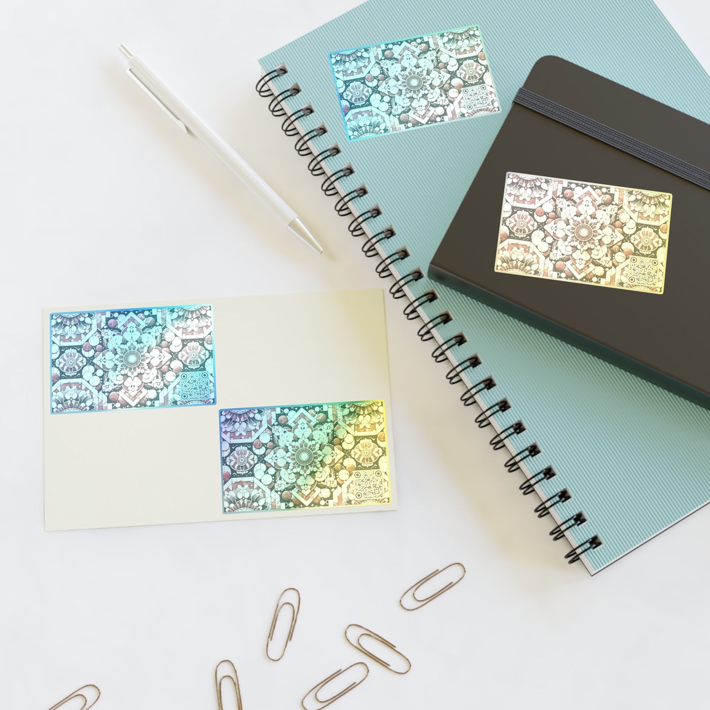 Neo Jomon Sculptural Aesthetics Artisanal Streetwear Sticker Sheets - 8404 Design-55