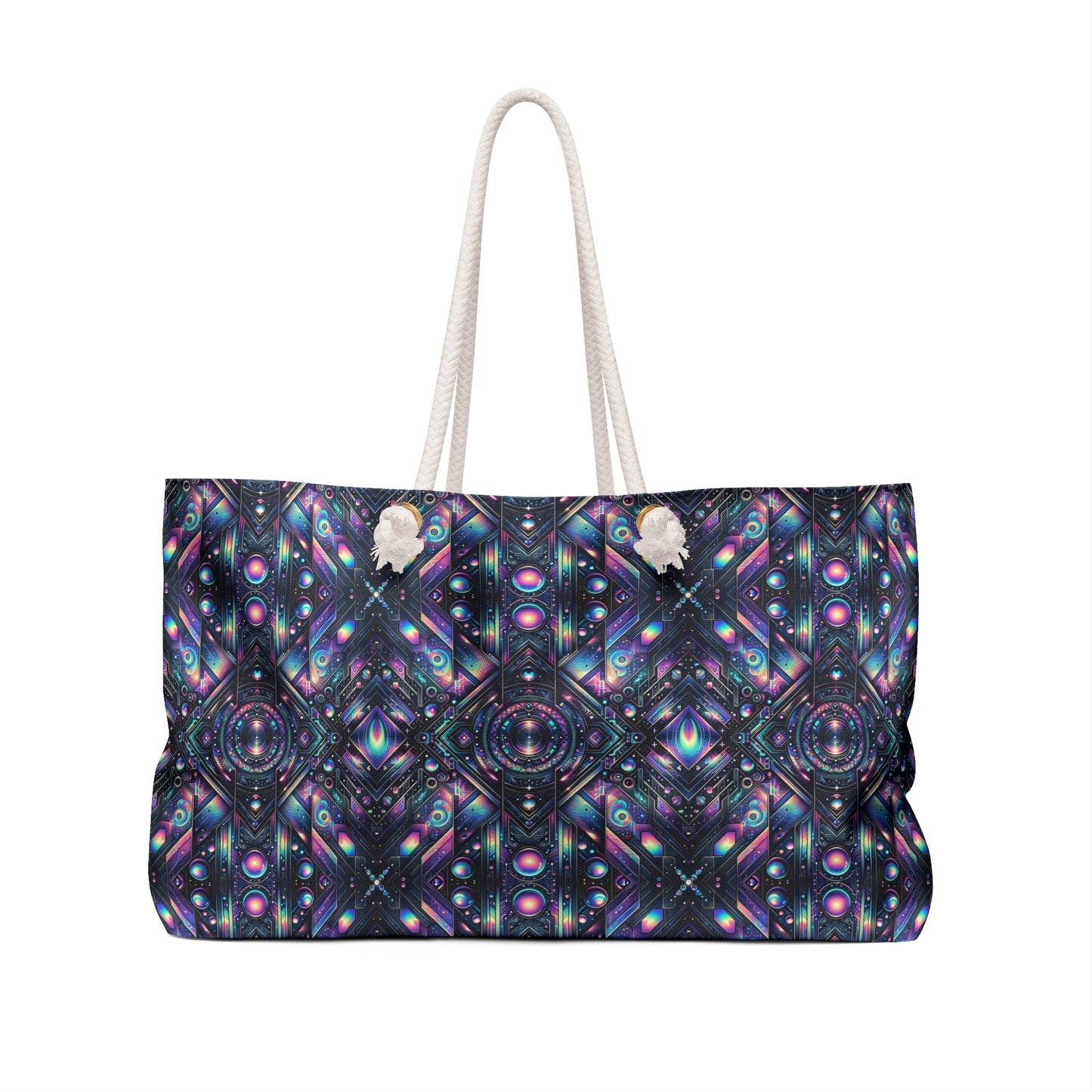 Galactic Hues Tech-Forward Cosmic Fusion Weekender Bag - 8404 Design-58