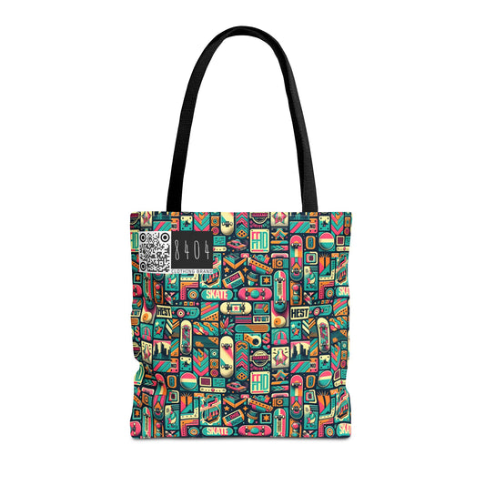 Skate Culture Revival Urban Retro Cool Tote Bag - 8404 Design-61