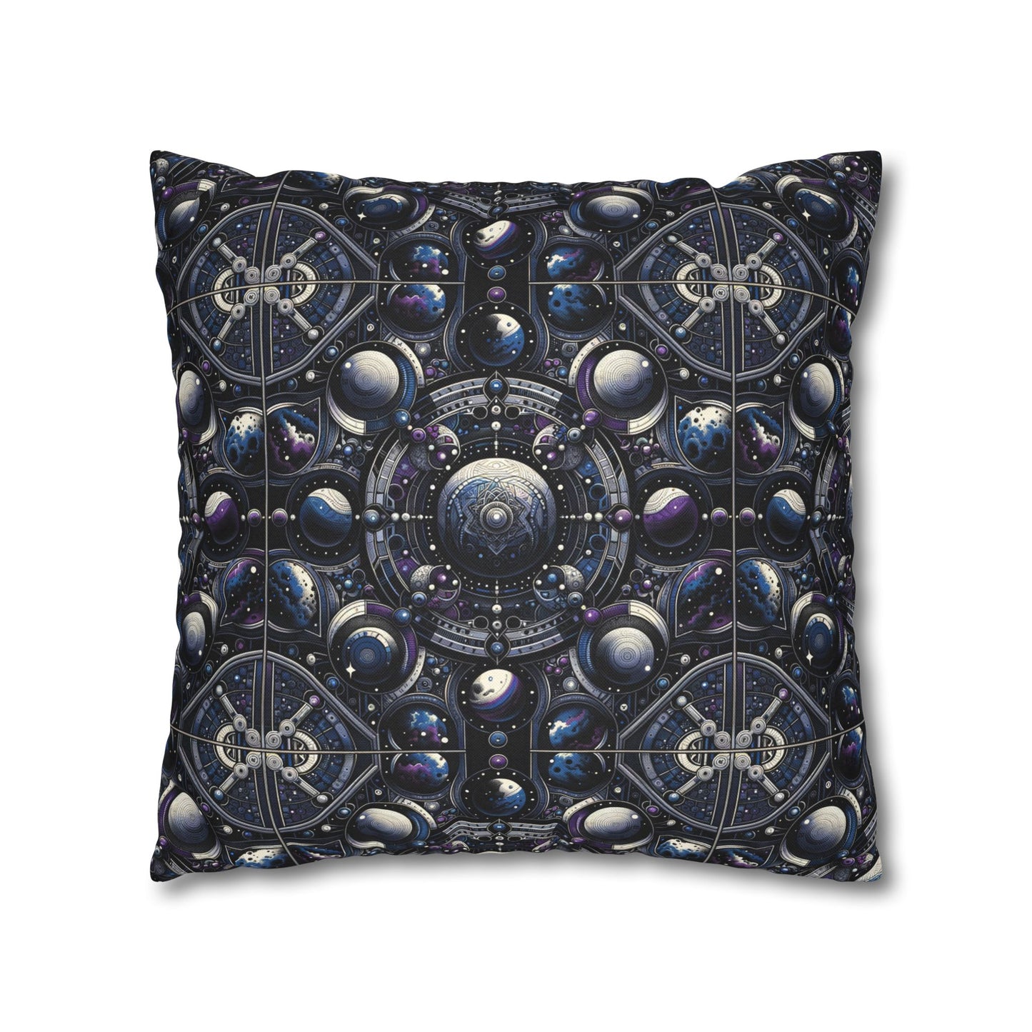 Tech Astronaut Tech-Forward Streetwear Meets Space Exploration Spun Polyester Square Pillowcase - 8404 Design-46