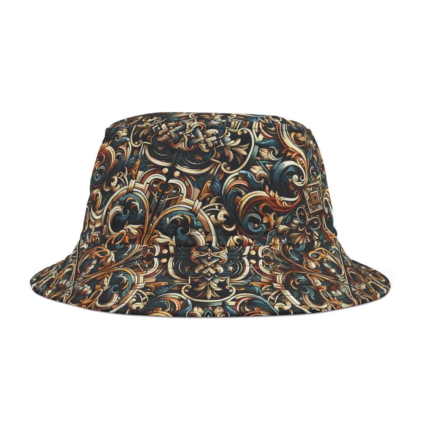 Urban Renaissance Historical Fusion With Street Edge Bucket Hat - 8404 Design-59