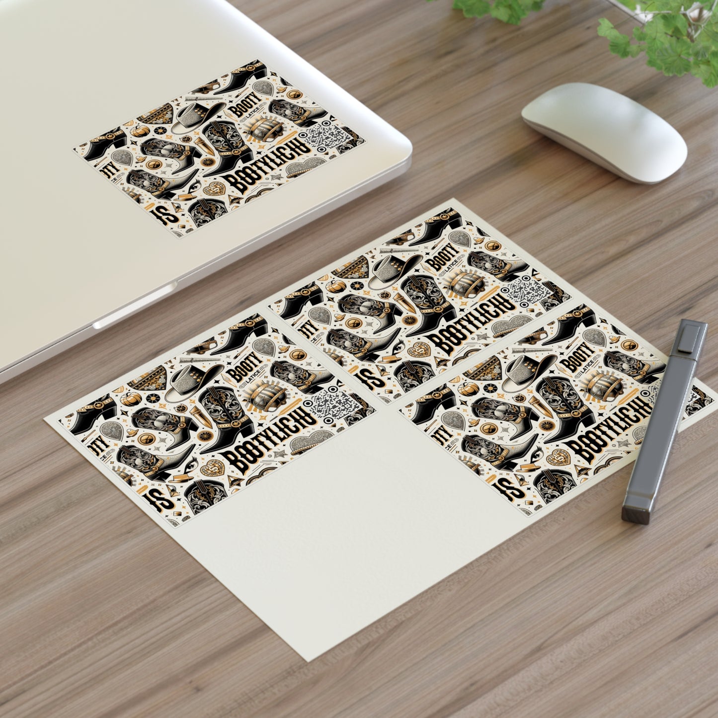Cowboy Chic Revival Bold Western Glam Sticker Sheets - 8404 Design-60