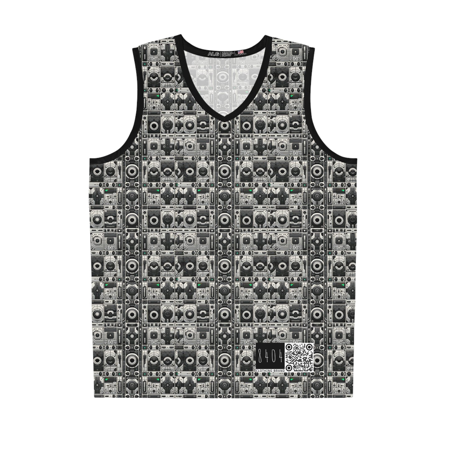 Tech Utility Aesthetics Tech-Forward Minimalism Basketball Jersey - 8404 Design-60