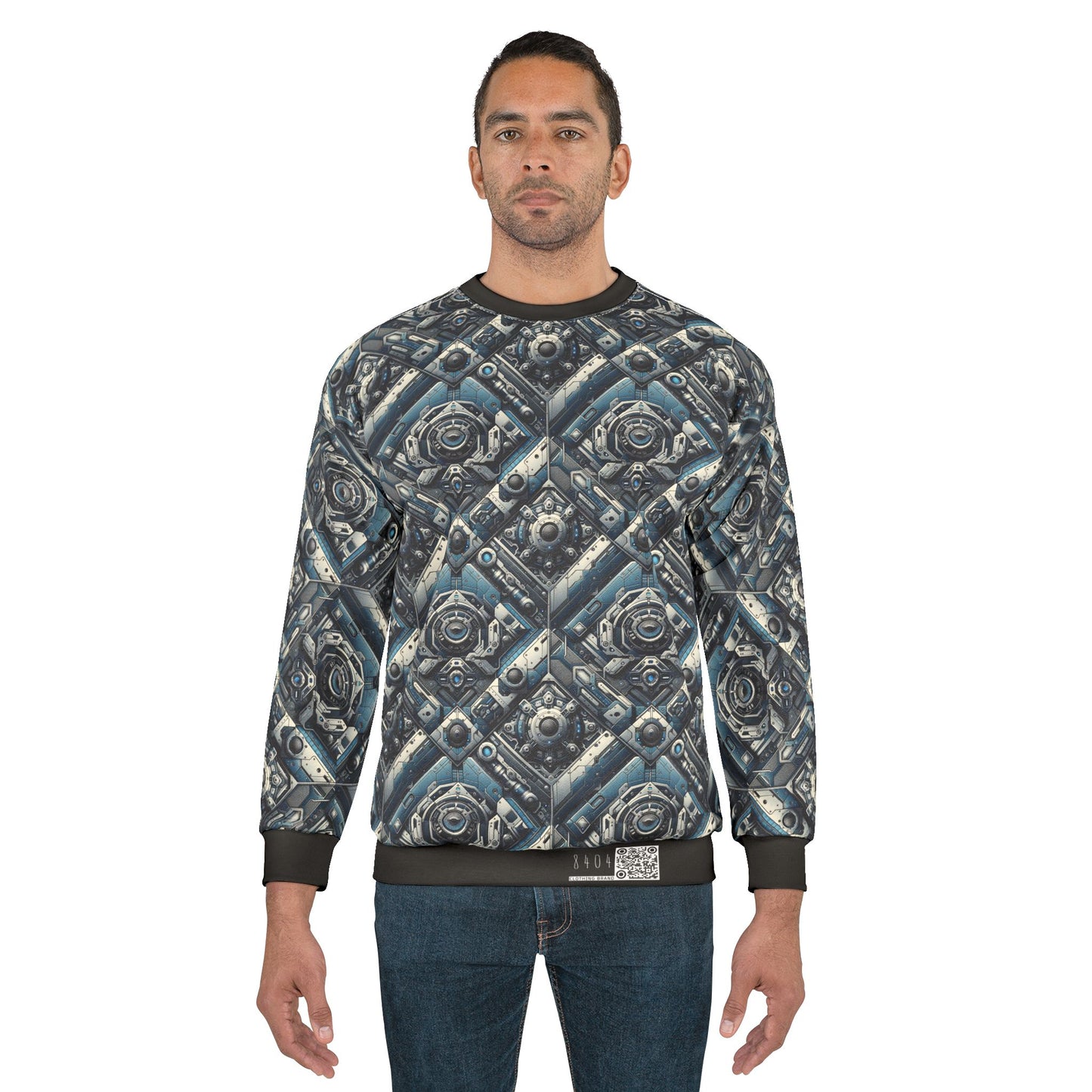 Tech Utility Fusion Tech-Forward Utility With a Futuristic Edge Sweatshirt - 8404 Design-43