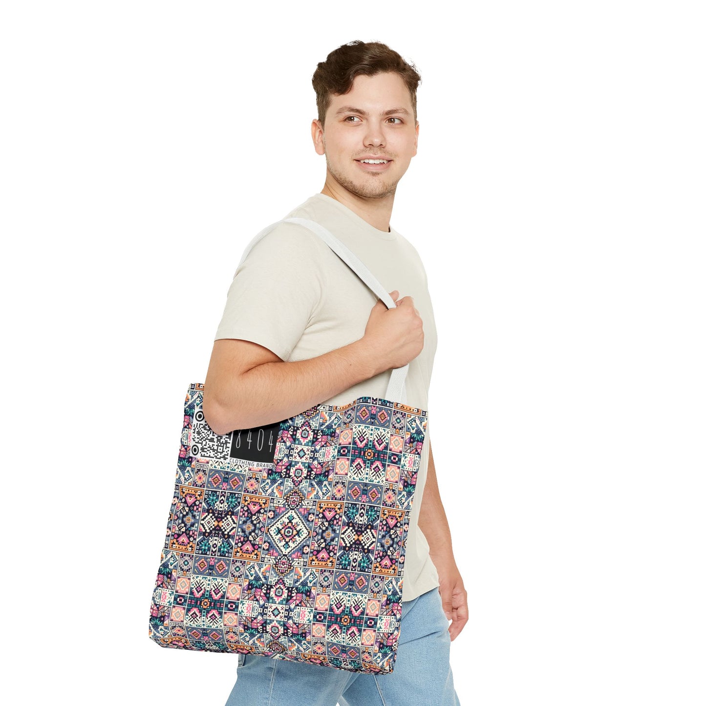 Digital Artisanal Fusion Digital Artisanal Tote Bag - 8404 Design-65