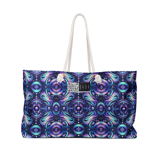 Iridescent Tech Fusion Tech-Forward Streetwear Weekender Bag - 8404 Design-62