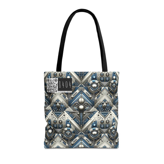 Tech Utility Fusion Tech-Forward Utility With a Futuristic Edge Tote Bag - 8404 Design-63