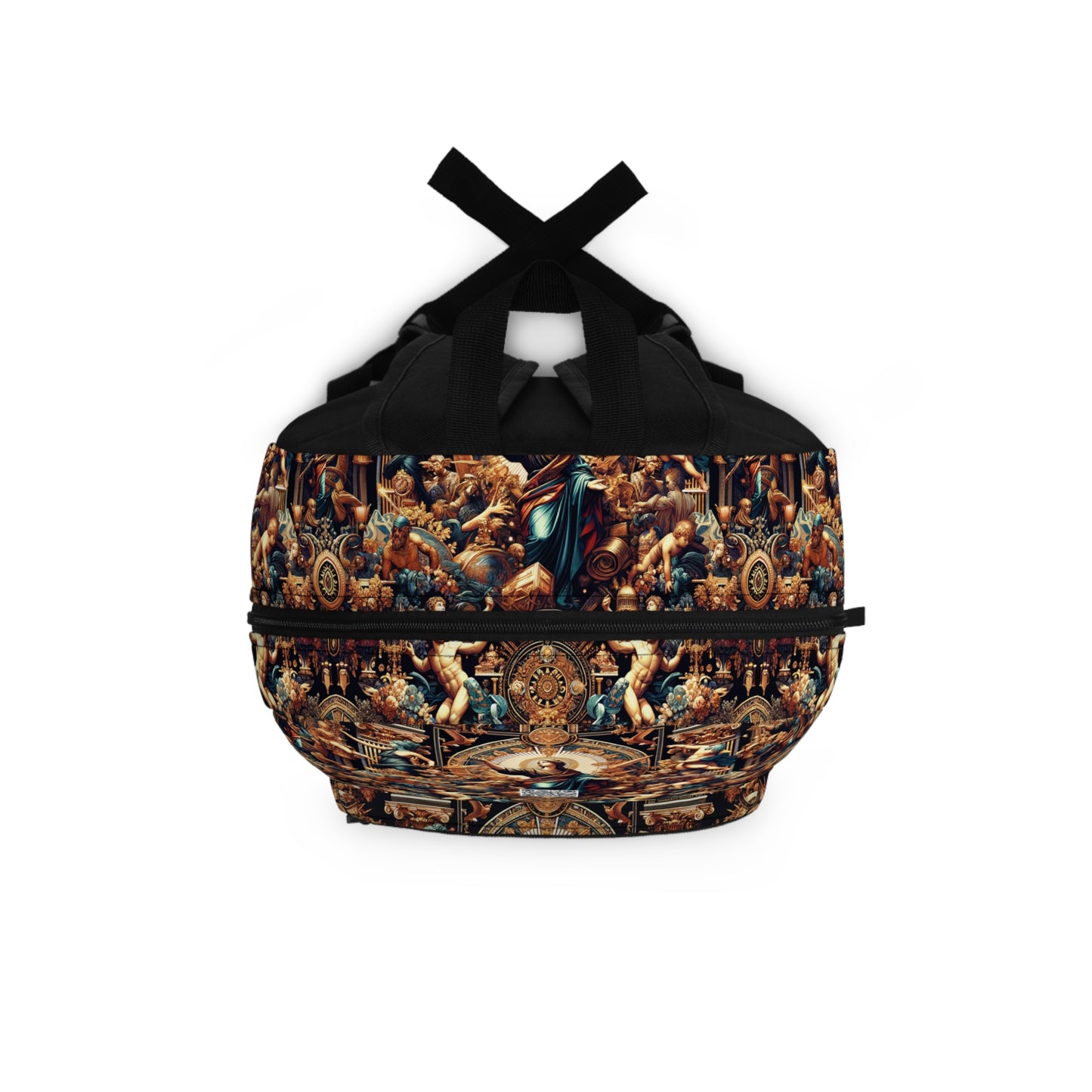 Digital Renaissance Luxurious Streetwear Inspired By Classical Art With a Modern Twist Backpack - 8404 Design-64