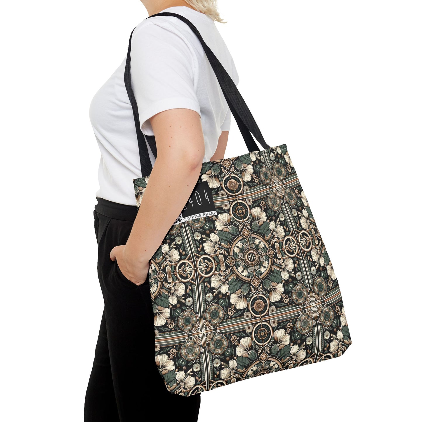 Cyber Garden Party Tech Garden Extravaganza Tote Bag - 8404 Design-66