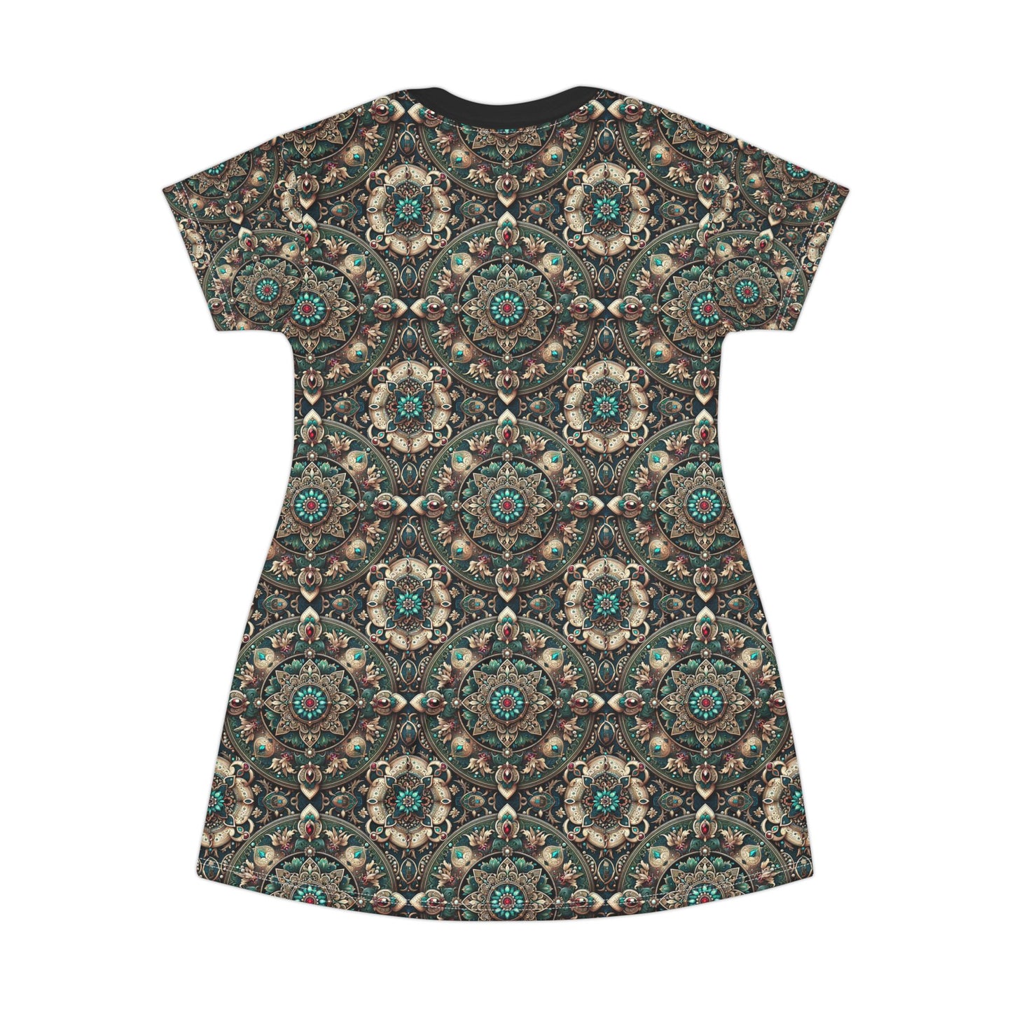 Neo-Dandyism Modern Dandy Streetwear T-Shirt Dress - 8404 Design-56