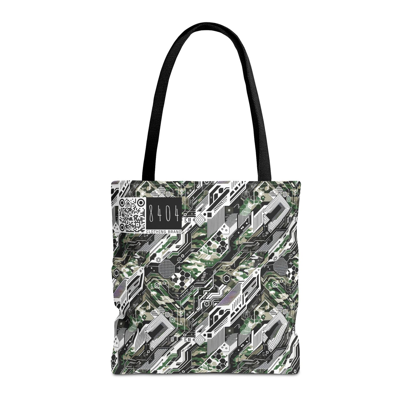 Tech Camo Fusion Tech-Forward Streetwear With a Futuristic Edge Tote Bag - 8404 Design-46