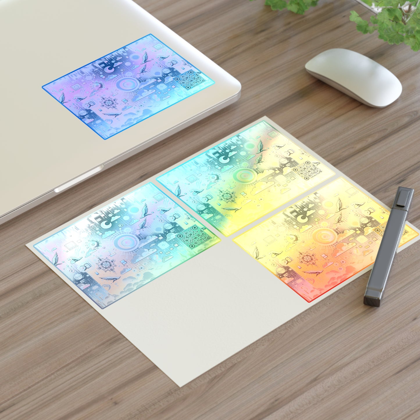 Digital Dreamland Whimsical and Nostalgic Streetwear With a Digital Twist Sticker Sheets - 8404 Design-69