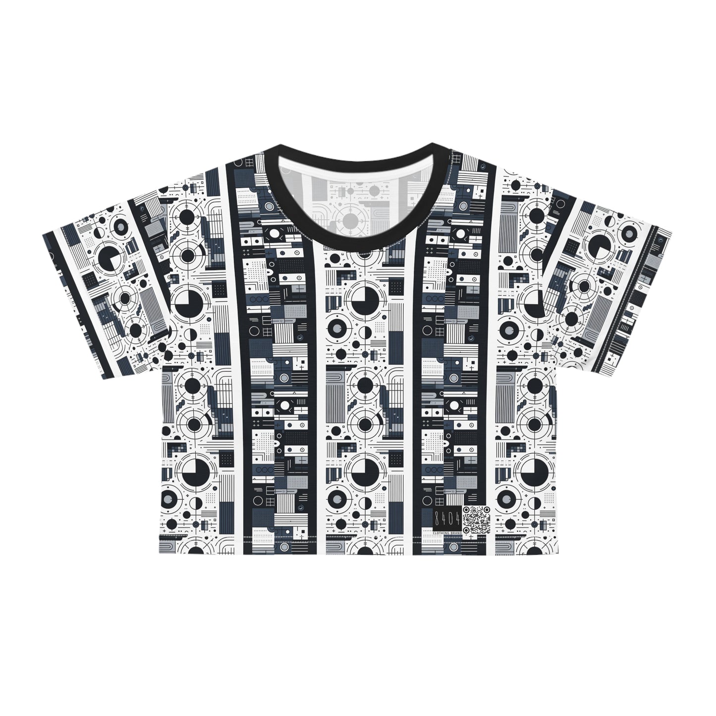 Minimalist Athleisure Minimalist Tech Crop Tee - 8404 Design-54