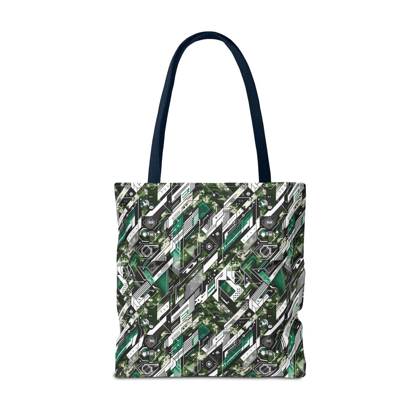 Tech Camo Fusion Tech-Forward Streetwear With a Futuristic Edge Tote Bag - 8404 Design-63