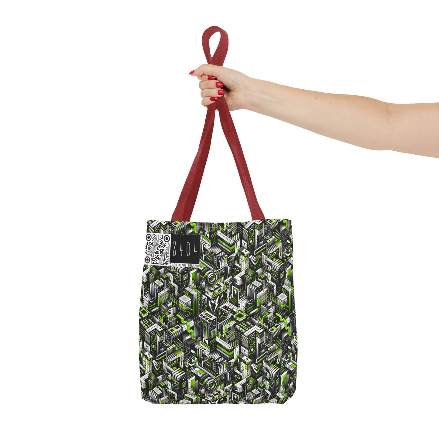 Graffiti Tech Fusion Bold Streetwear Fusion Tote Bag - 8404 Design-53