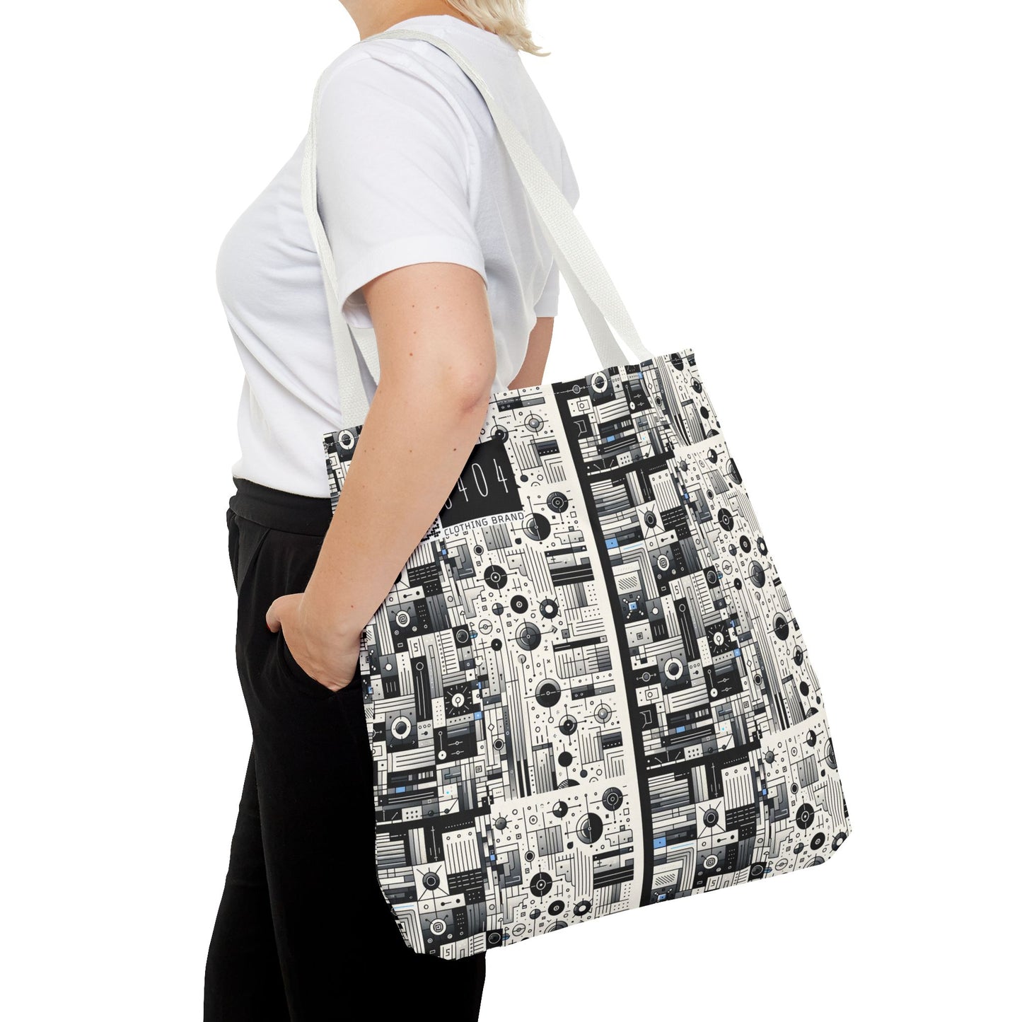 Digital Minimalism Minimalist Tech Tote Bag - 8404 Design-66
