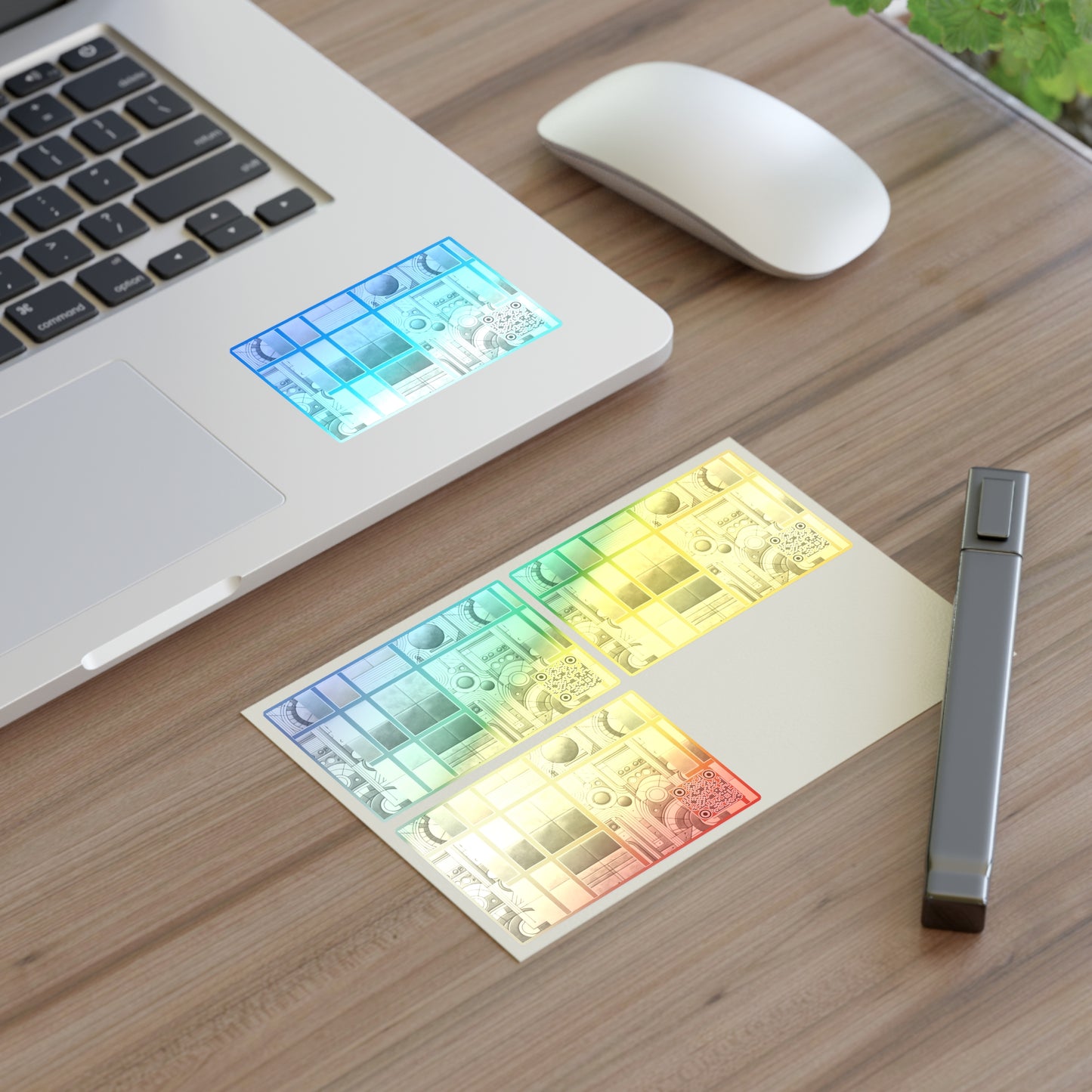 Tech Utility Chic Tech-Forward Minimalist Sticker Sheets - 8404 Design-59