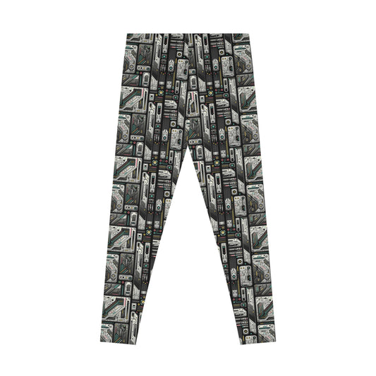 Tech Utility Gear Tech-Forward Minimalism Stretch Leggings - 8404 Design-45