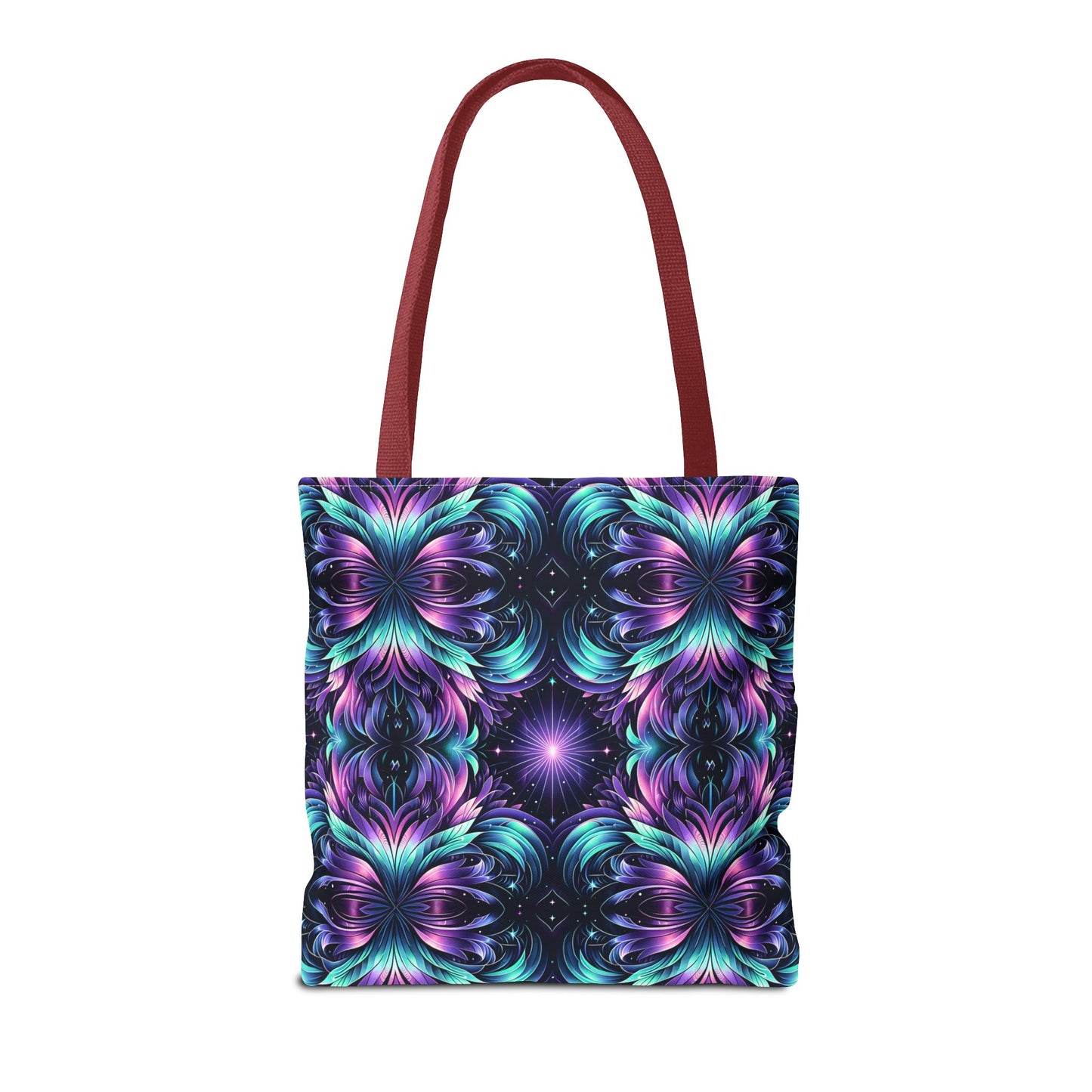 Iridescent Dream Futuristic Tech Tote Bag - 8404 Design-60