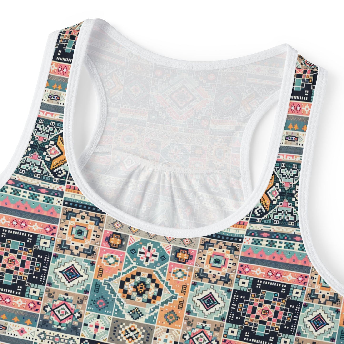 Digital Artisanal Fusion Digital Artisanal Women's Tank Top - 8404 Design-55