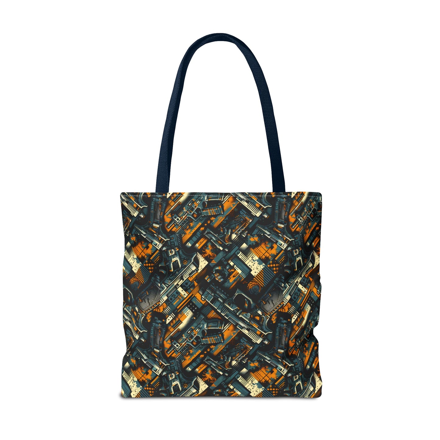Digital Punk Futuristic Grunge Tote Bag - 8404 Design-47