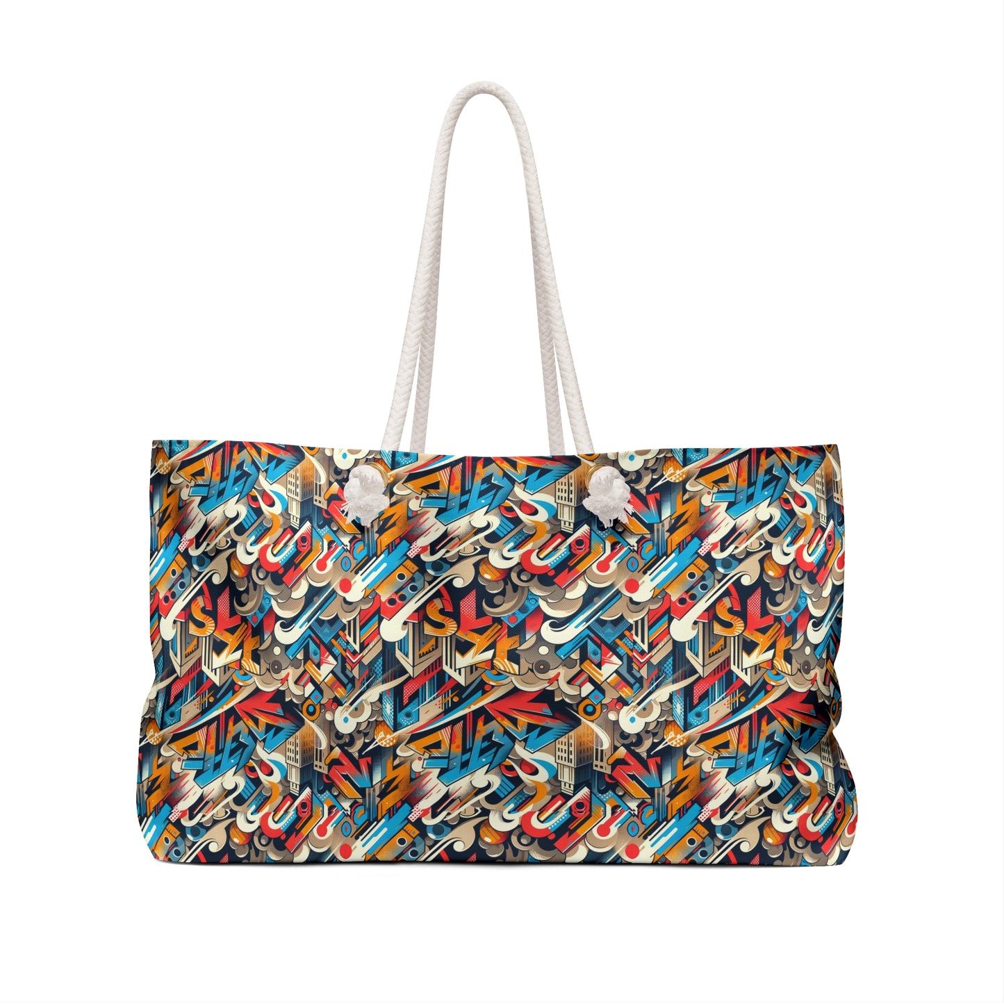 Neo-Traditional Street Art Modern Street Art Fusion Weekender Bag - 8404 Design-44