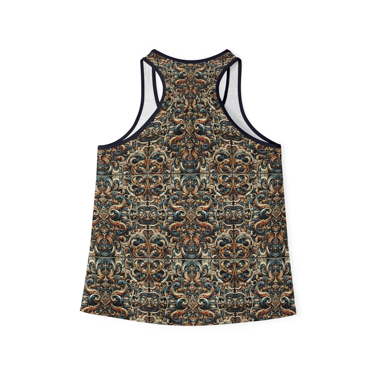 Urban Renaissance Historical Fusion With Street Edge Women's Tank Top - 8404 Design-59