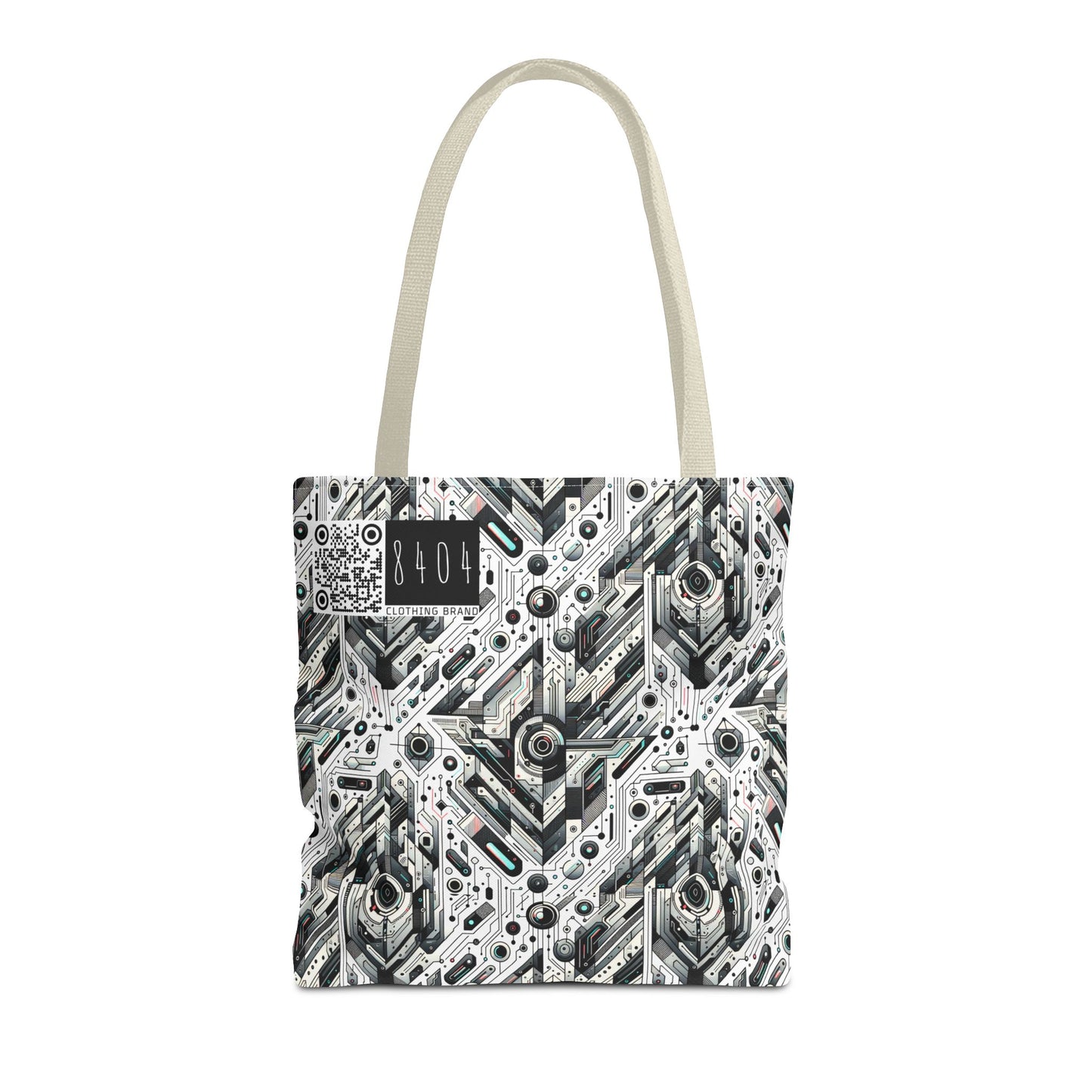 Tech-Infused Streetwear Tech-Forward Minimalism Tote Bag - 8404 Design-51