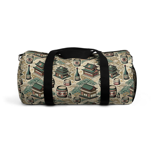 Cultural Artisanal Fusion Contemporary Cultural Elegance Duffel Bag - 8404 Design-68