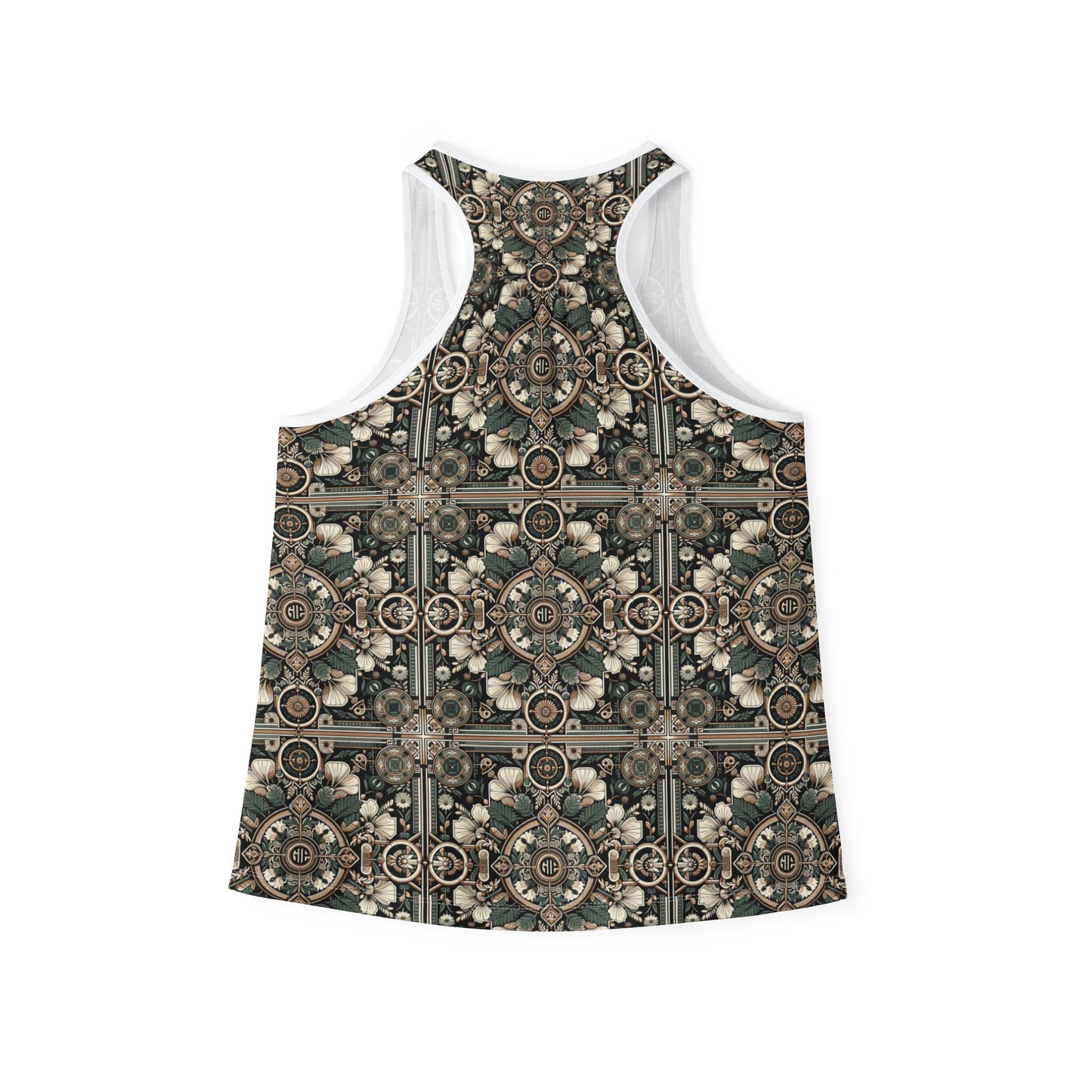 Cyber Garden Party Tech Garden Extravaganza Women's Tank Top - 8404 Design-66