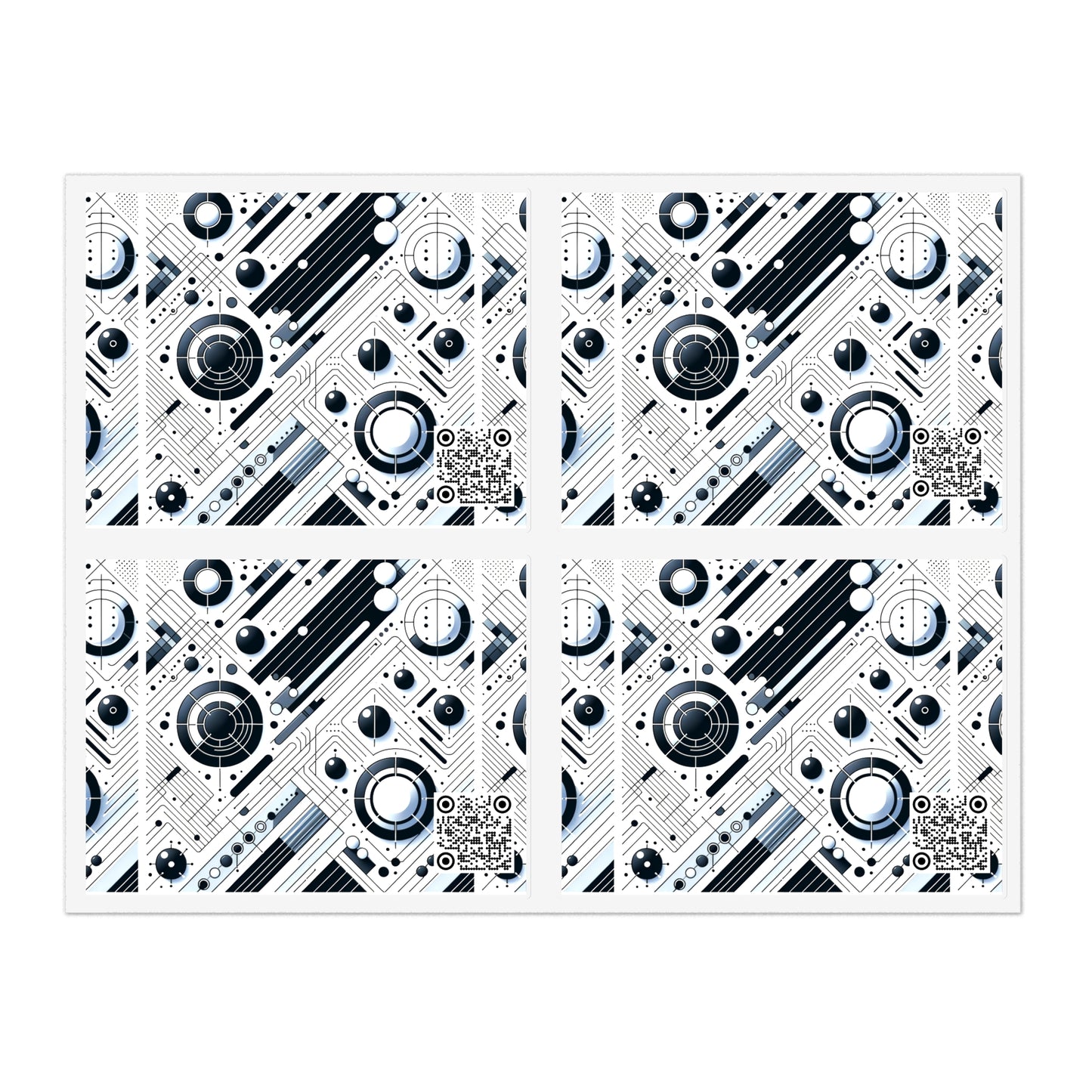 Tech Minimalism Minimalist Tech Sticker Sheets - 8404 Design-70