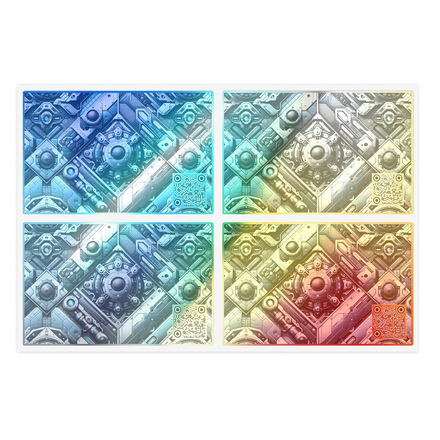 Tech Utility Fusion Tech-Forward Utility With a Futuristic Edge Sticker Sheets - 8404 Design-43