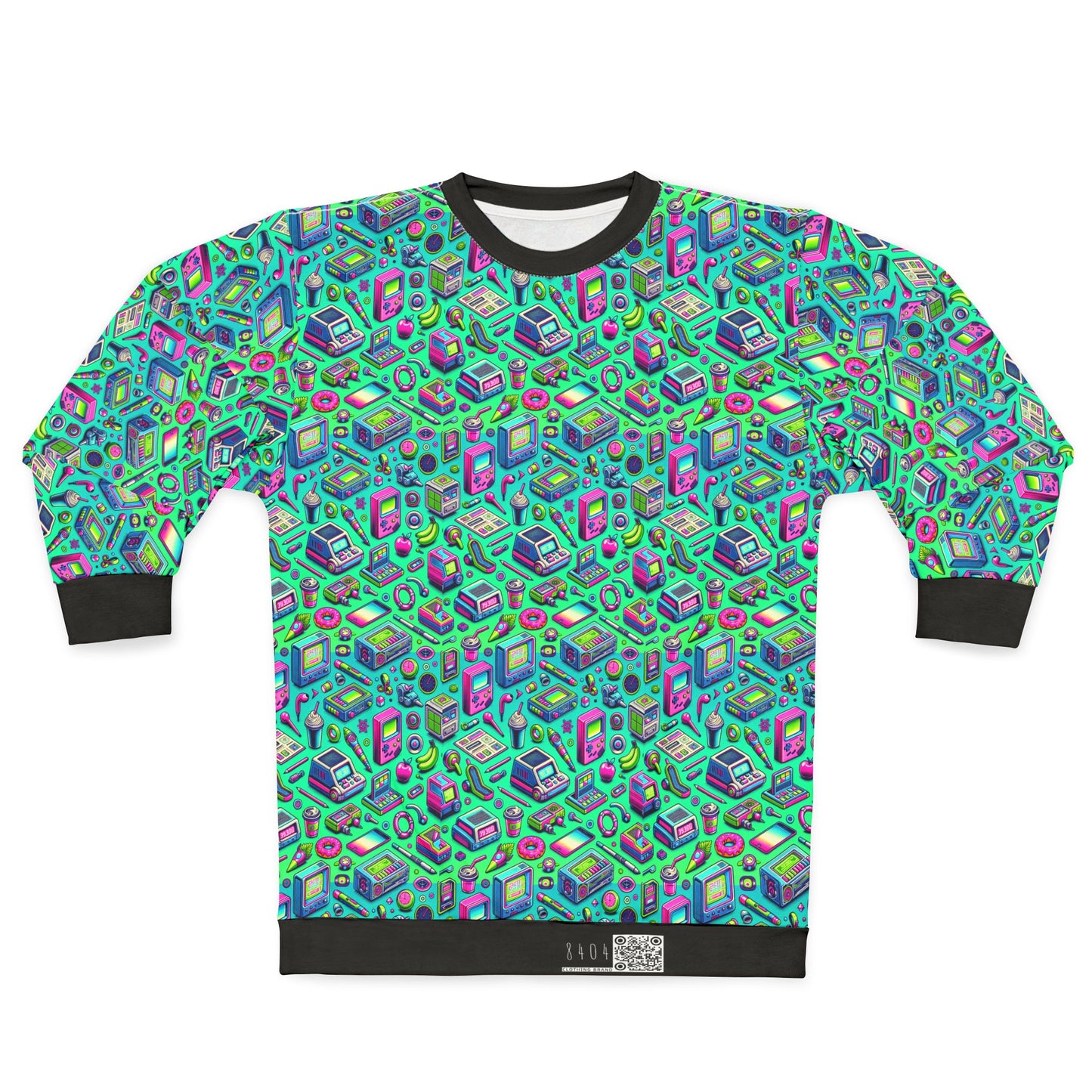 Y2k Revival Nostalgic Futurism Sweatshirt - 8404 Design-48
