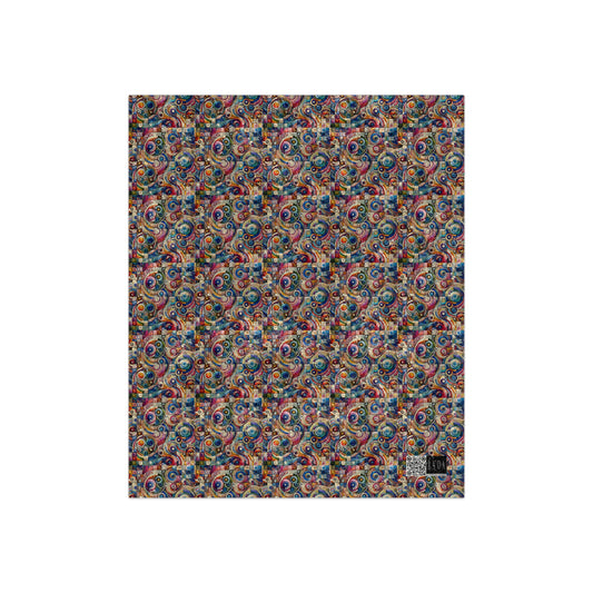 Digital Artistic Expression Artistic Streetwear Crushed Velvet Blanket - 8404 Design-49