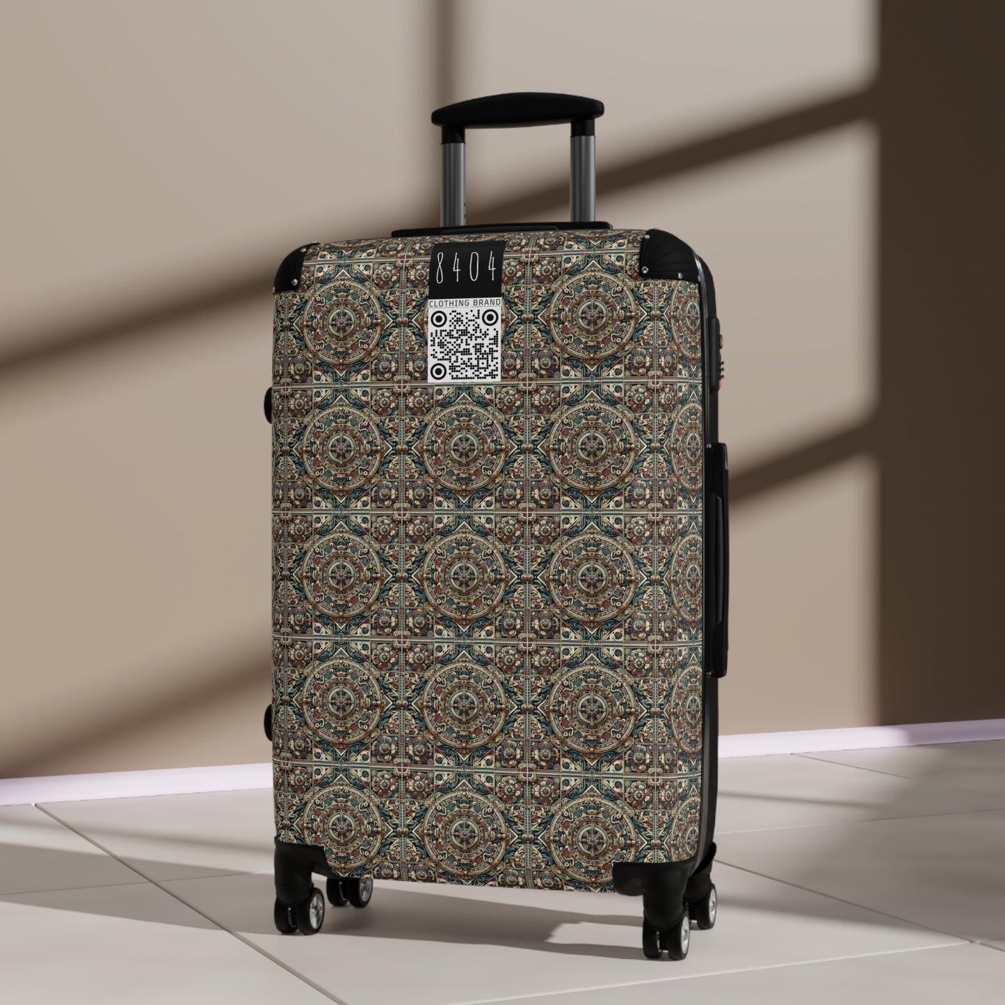 Urban Renaissance Historical Fusion With Street Edge Suitcase - 8404 Design-57