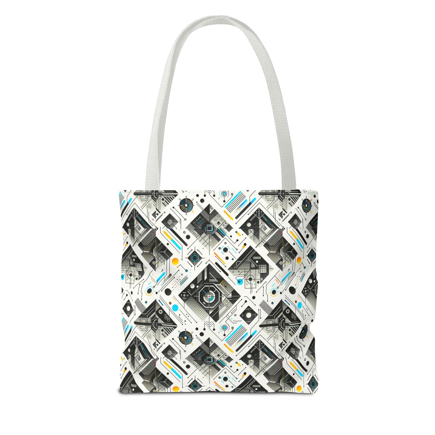 Tech Minimalism Minimalist Tech Tote Bag - 8404 Design-47