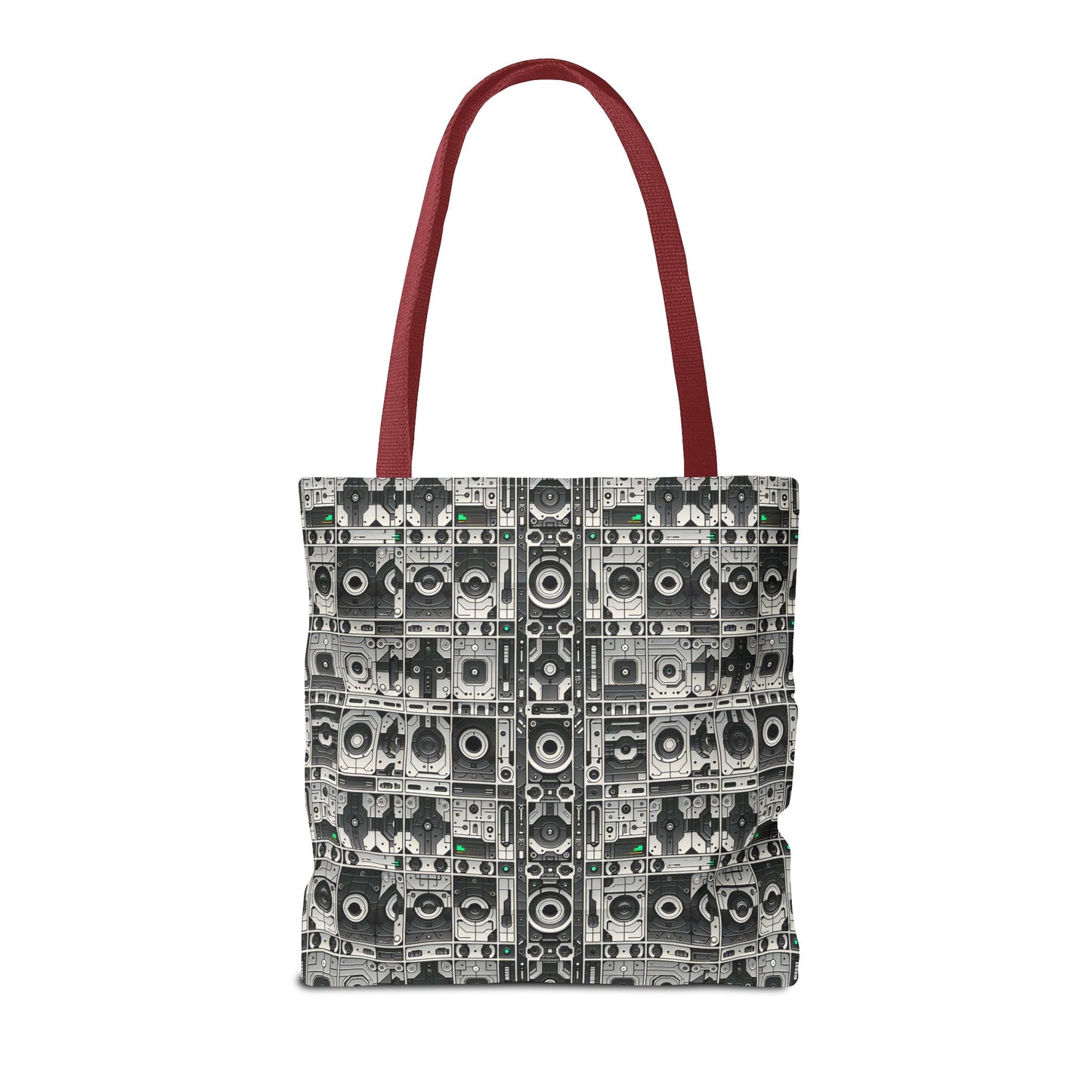 Tech Utility Aesthetics Tech-Forward Minimalism Tote Bag - 8404 Design-60