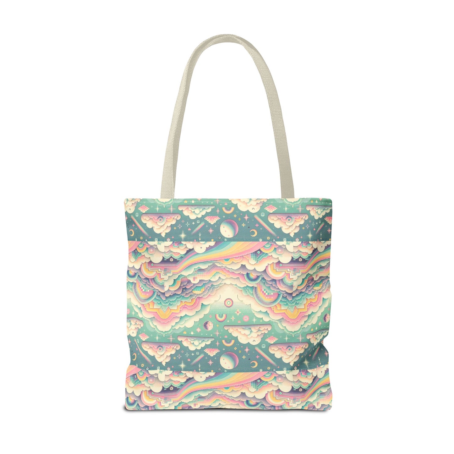 Digital Dreamland Whimsical and Nostalgic Streetwear With a Digital Twist Tote Bag - 8404 Design-65