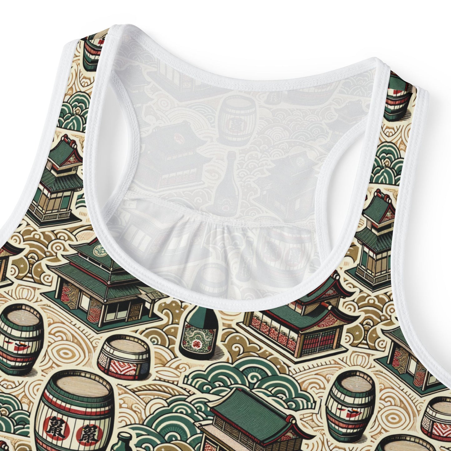 Cultural Artisanal Fusion Contemporary Cultural Elegance Women's Tank Top - 8404 Design-68