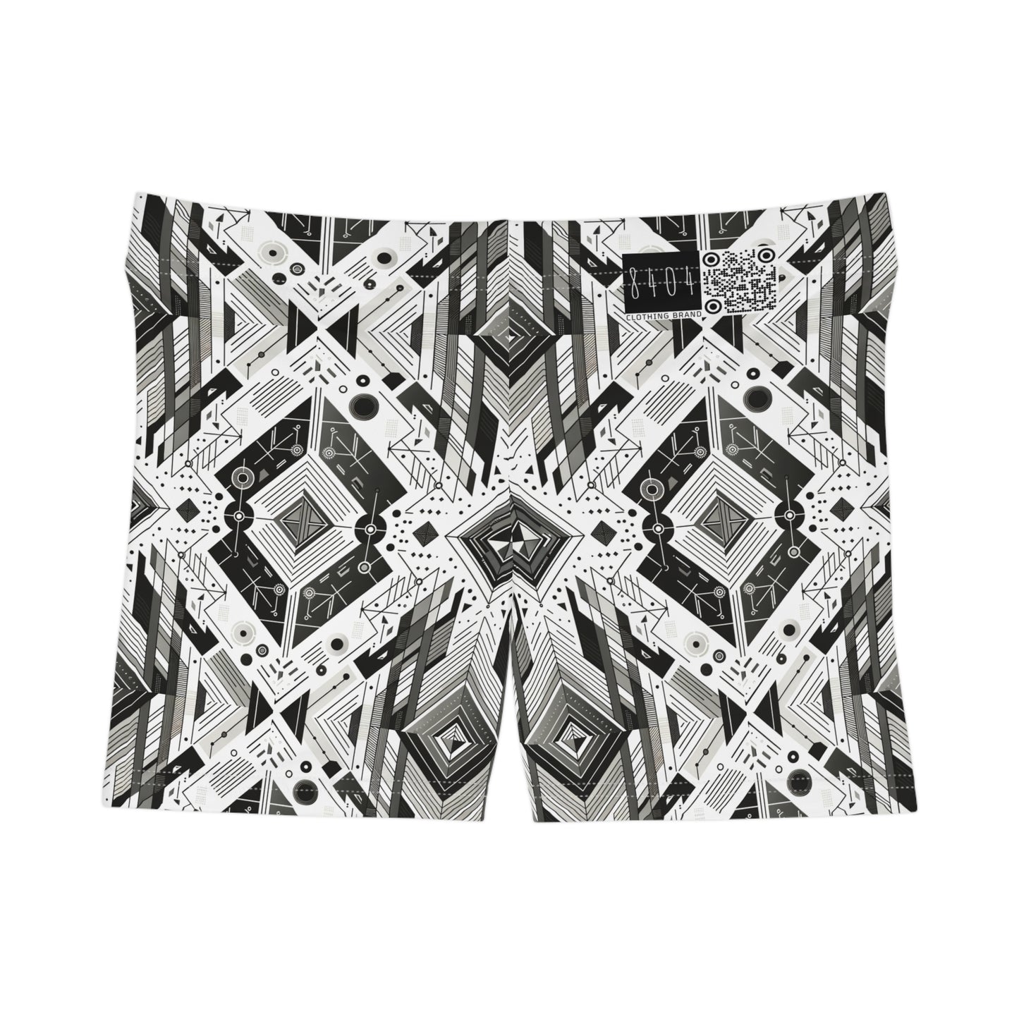 Digital Minimalism Minimalist Tech Women's Shorts - 8404 Design-51