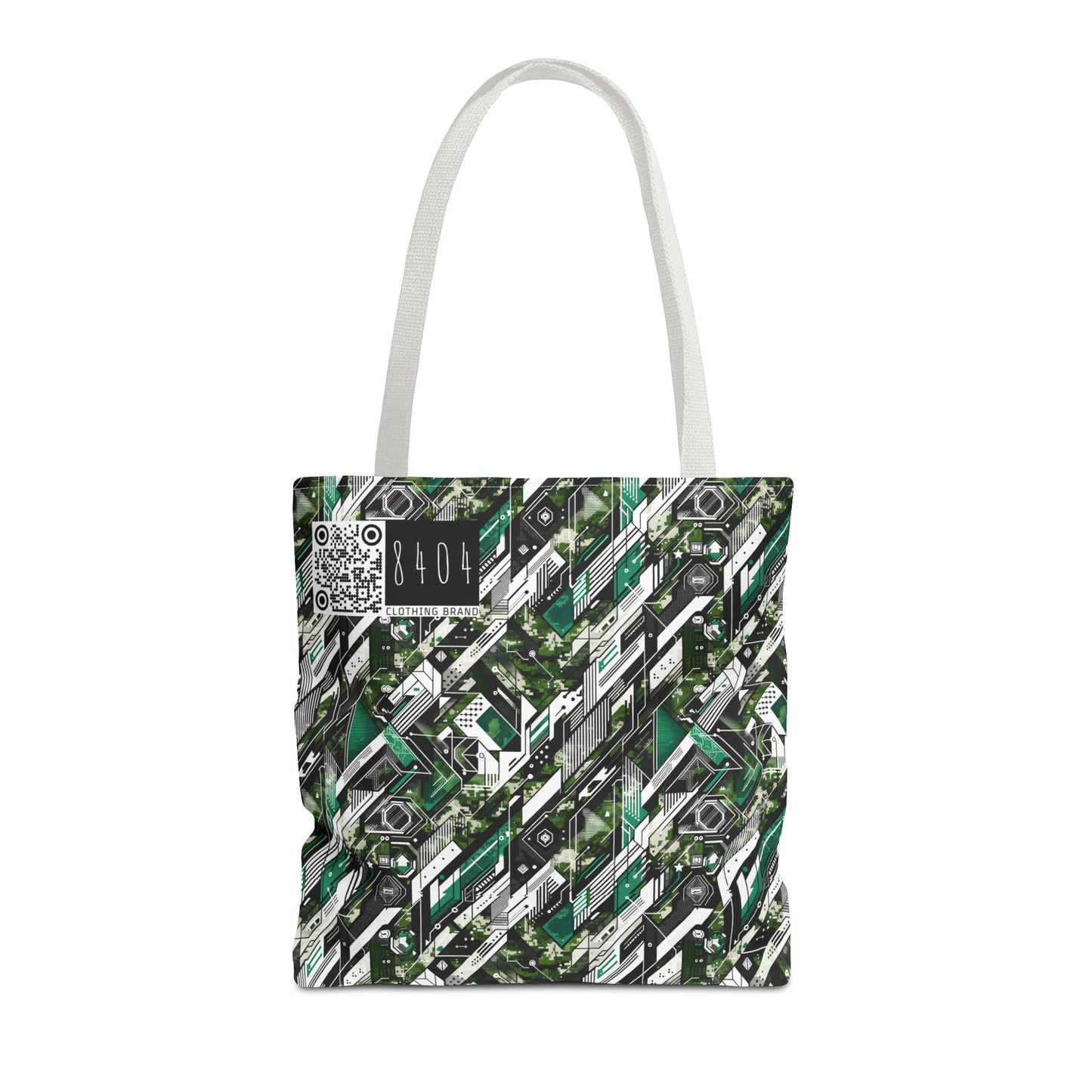Tech Camo Fusion Tech-Forward Streetwear With a Futuristic Edge Tote Bag - 8404 Design-63
