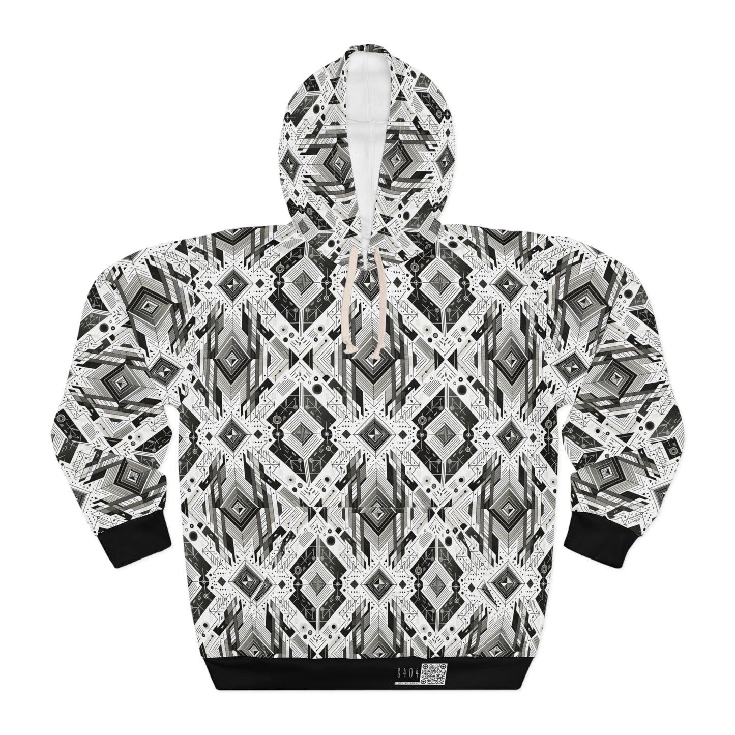 Digital Minimalism Minimalist Tech Pullover Hoodie - 8404 Design-51